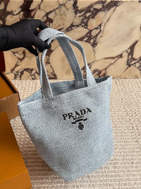 Raffia Woven Tote Bag