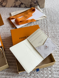 Monogram Dog Motif Cardholder & Passport Holder