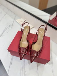 Garavani VLogo Patent Leather Pumps 8cm