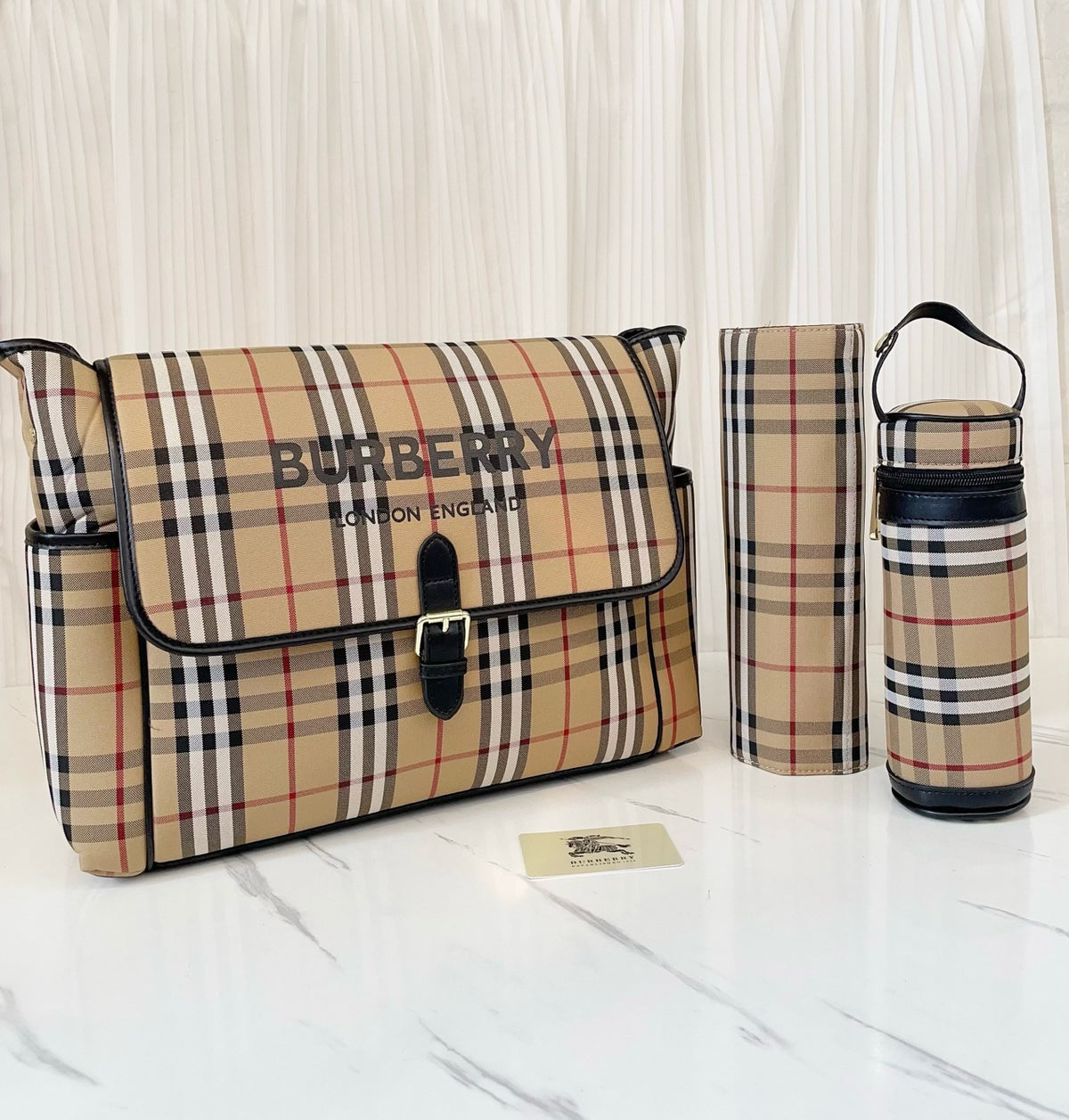 Monogram Nursery Bag Set