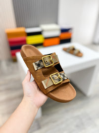Vintage Check Slides