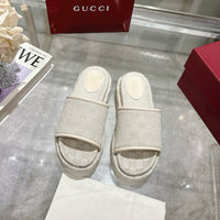 Angelina Platform Slide Sandals