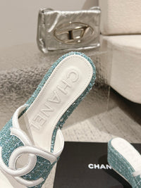 Platform Slide Sandals