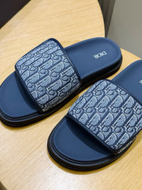 Oblique Slide Sandals