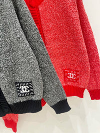 Logo Knit Cardigan