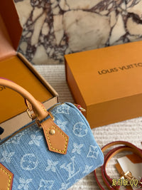 Nano Speedy Bag Denim