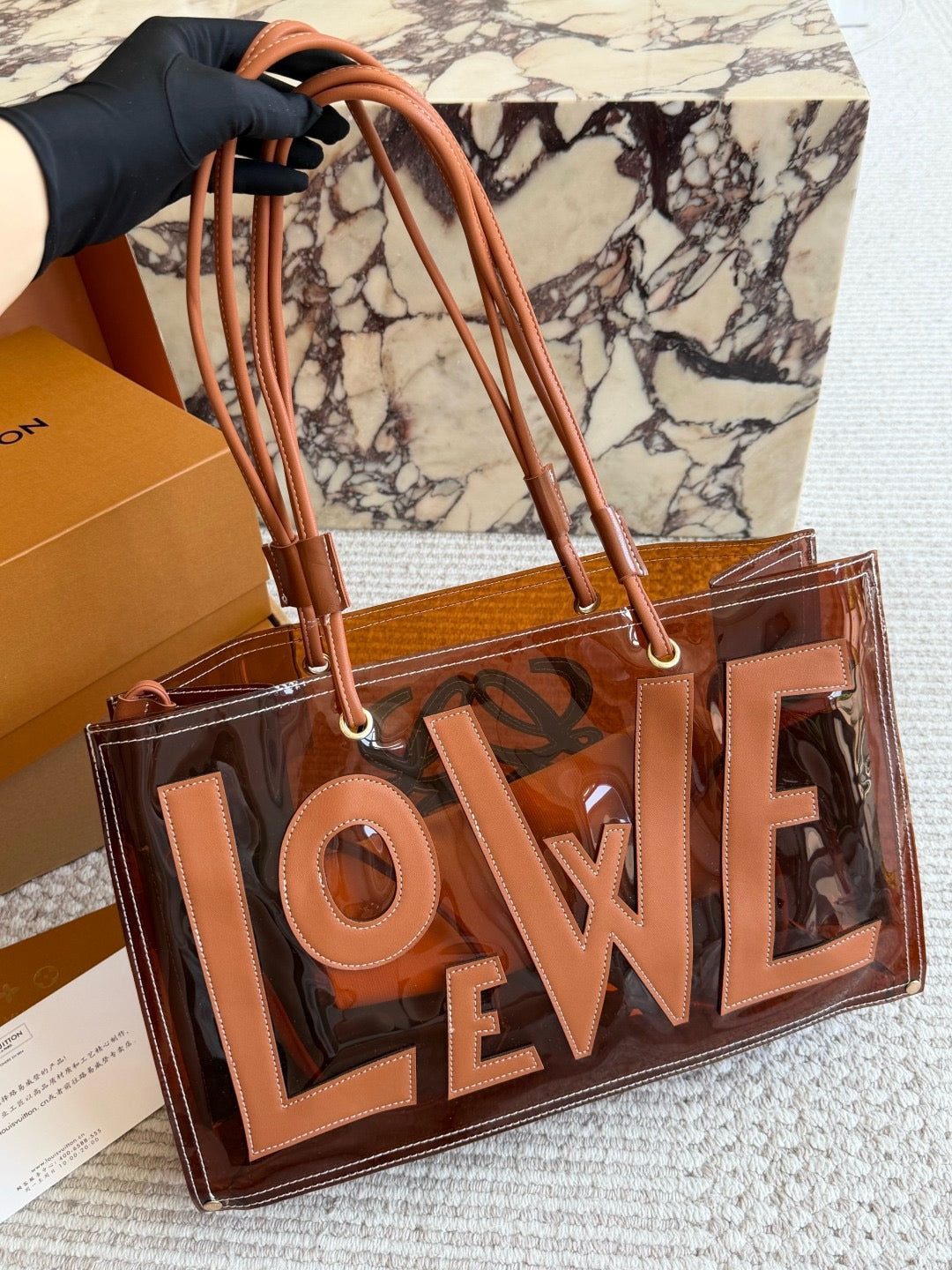Transparent Tote Bag