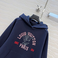 26S Signature Print Varsity Stripe Hoodie Set