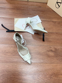 Signature D'Orsay Patent Leather Pumps