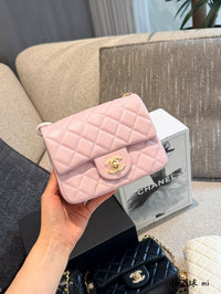 Mini Classic Flap Bag Lambskin