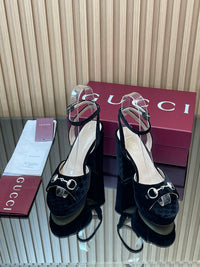 Horsebit Platform Sandals
