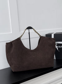 26C Suede Shopping Tote