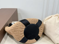 Woody Raffia Bag
