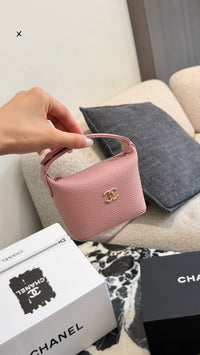 Mini Top Handle Vanity Pouch