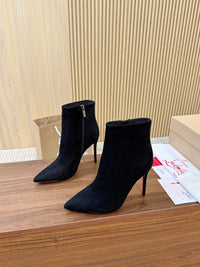 Kate Max Suede Ankle Boots