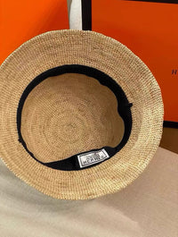 Raffia Bucket Hat