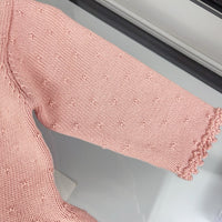 Knit Peplum Cardigan