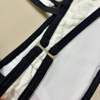Contrast Trim Bikini Set