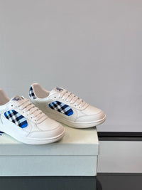 Terrace Leather Check Sneakers