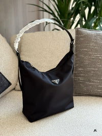 Re-Nylon Hobo Shoulder Bag