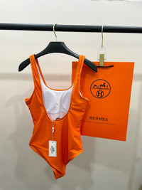 Logo One Piece Swimsuit