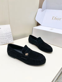 Suede Loafers