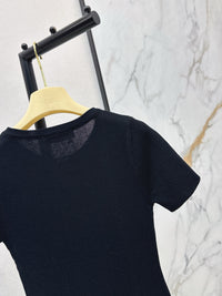 Short Sleeve Knit Dress