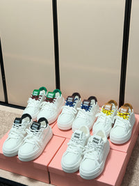 Lace-Up Platform Sneakers
