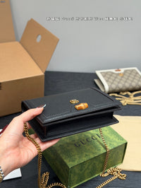 Bamboo Chain Wallet Bag