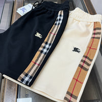 Vintage Check Side Stripe Shorts