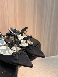 Caovilla Satin Sandals