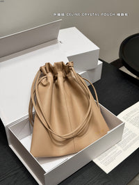 Small Crystal Pouch in Lambskin