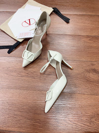 Signature D'Orsay Patent Leather Pumps