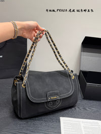Suede Shoulder Bag