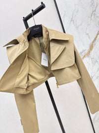 26S Cropped Gabardine Jacket