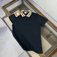 Check Collar Polo Shirt