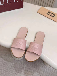Interlocking Leather Sandals