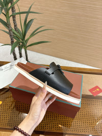Summer Walk Leather Sandals