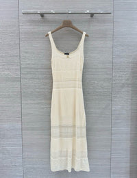 Openwork Knit Dress