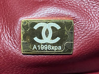 Drawstring Flap Bag Lambskin