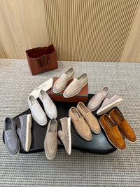 Suede Loafers