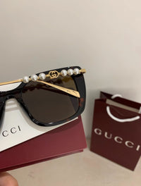 Pearl Cat-Eye Sunglasses