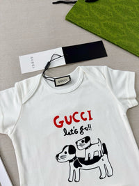 Puppy Bodysuit & Bib Set