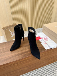 Kate Max Suede Ankle Boots