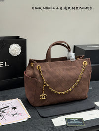 Suede Tote Bag