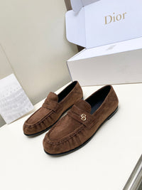 Suede Loafers