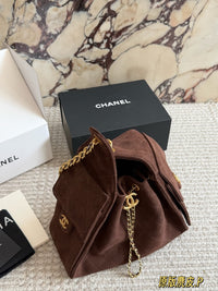 25 Bag Suede Calfskin