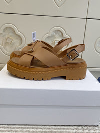 Leather Platform Sandals