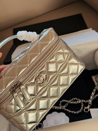 Silver Vanity Bag