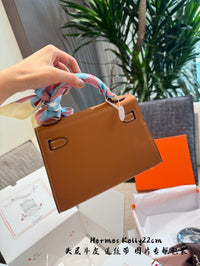 Mini Kelly Bag Craie Epsom Leather